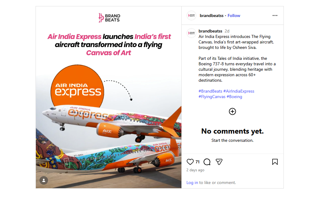 brandbeatss air india