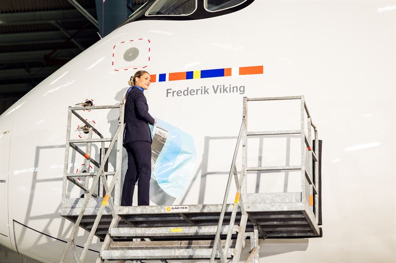 A new viking takes flight SAS 3