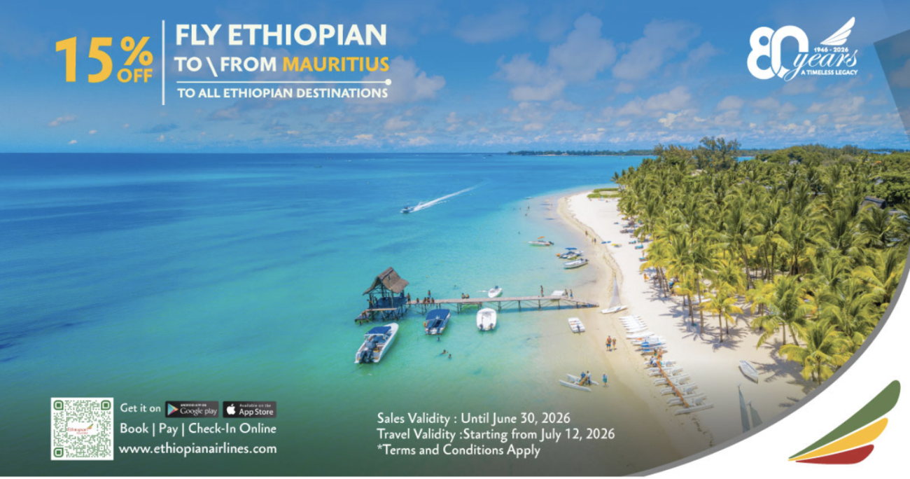 Ethiopian Airlines nach Mauritius